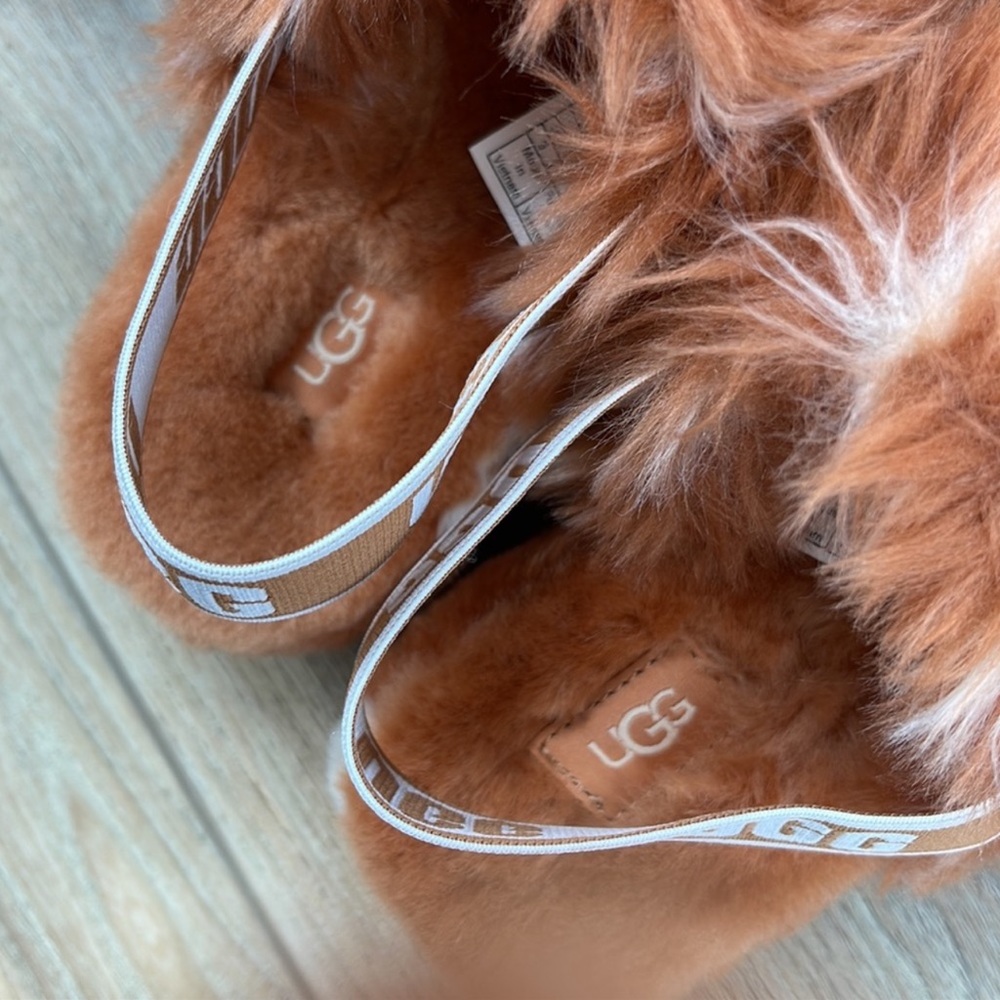 🍃🔆UGG- OH YEAH FLUFF YEAH SLIDE TIE DYE🔆🌴 - Picture 6 of 13